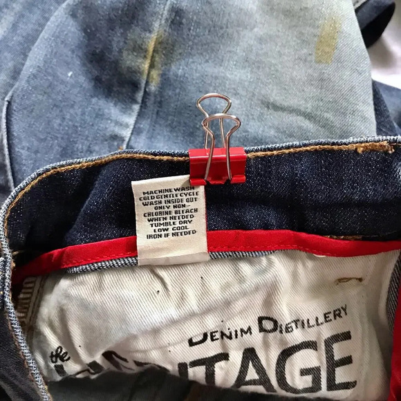 Heritage by America NWOT Medium Wash Jeans Men 34/33 - Picture 12 of 12